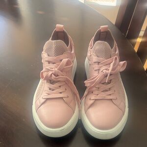 Stuart Weitzman Blush Pink Sneakers